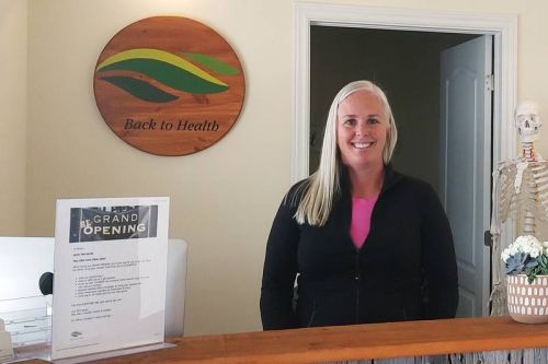 Allison Montgomery invites the public to the new location of Back to Health in Inverary